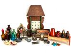 Lot antieke poppenhuis accessoires, Ophalen, Gebruikt, Poppenhuis