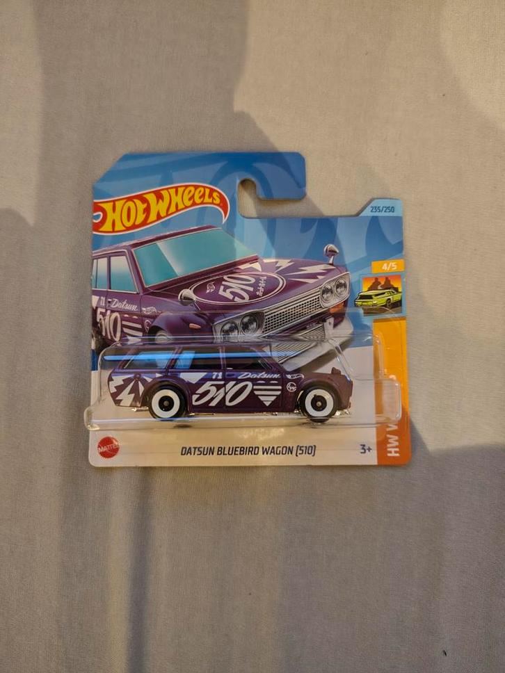 Hot wheels Datsun 510, Hobby en Vrije tijd, Modelauto's | Overige schalen, Nieuw, Auto, Ophalen of Verzenden
