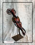 Afrikaans Masker – 29 cm, Verzamelen, Beelden en Beeldjes, Ophalen of Verzenden, Zo goed als nieuw