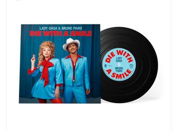 Lady Gaga & Bruno Mars - Die With A Smile Vinyl beschikbaar voor biedingen