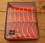 Gero Zilmeta gebaksvorkjes, nieuw in de verpakking, Ophalen of Verzenden, Nieuw, Rvs of Chroom, Los bestek