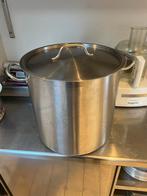 Kookpan met Deksel - RVS-50ltr.Hoge Kwaliteit, Kookpan of Snelkookpan, Inductieplaat, Nieuw, Ophalen of Verzenden