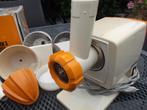 keukenmachine charlotte oranje creme+keukenmachine bruincrem, Huis en Inrichting, Keuken | Keukenbenodigdheden, Ophalen, Gebruikt
