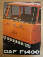 DAF F 1400 Brochure 1972 F1400 - NL, Ophalen, Zo goed als nieuw, Overige merken, DAF