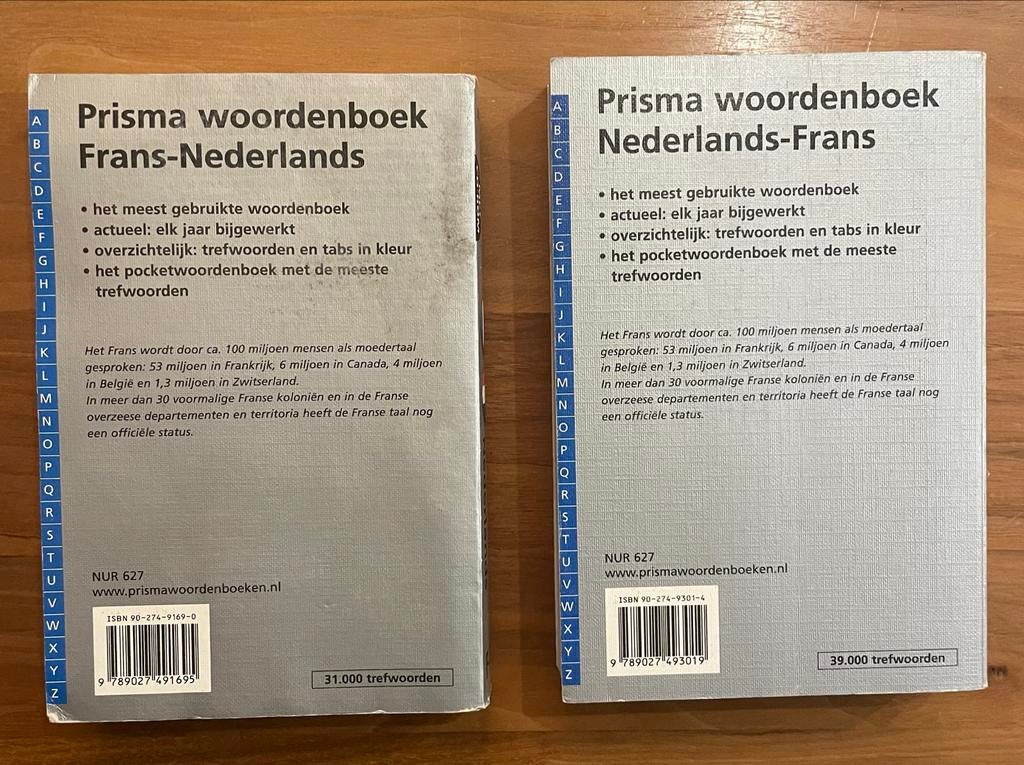 Prisma woordenboeken Frans/Nederlands (2005), Boeken, Ophalen of Verzenden, Gelezen, Prisma of Spectrum, Nederlands