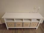 Witte hemnes bijzettafel/kast, Huis en Inrichting, Kasten | Dressoirs, Ophalen, Gebruikt, 25 tot 50 cm, 50 tot 100 cm
