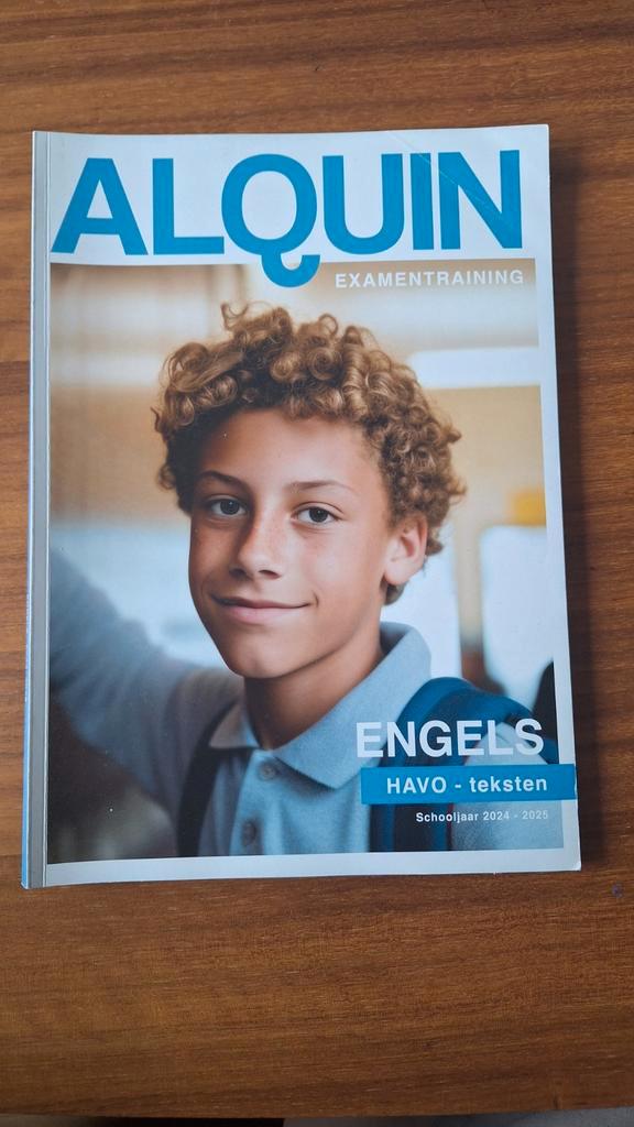 Alquin examentraining havo engels - opdrachten + antwoorden, Boeken, Tijdschriften en Kranten, Zo goed als nieuw, Overige typen