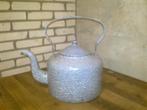 Brocante emaille wolken ketel, Ophalen
