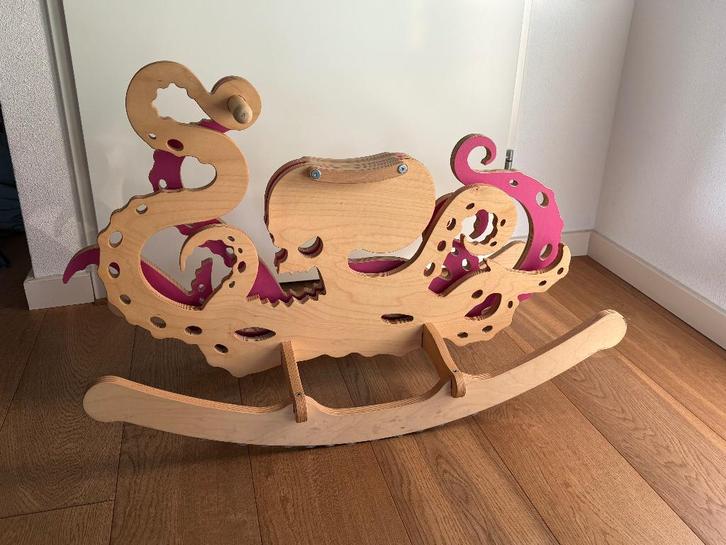 Hobbelpaard hobbeloctopus octopus kraken Cthulhu ;), Kinderen en Baby's, Speelgoed | Hobbelfiguren, Ophalen