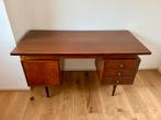 Houten bureau jaren 60/70, Ophalen, Gebruikt