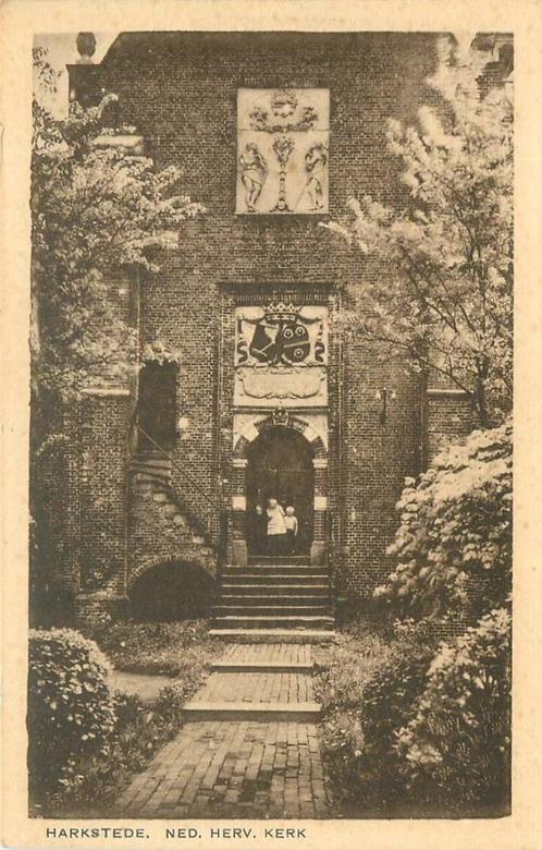 (388-439-035) Harkstede Ned Herv Kerk, Verzamelen, Ansichtkaarten | Nederland, Groningen, Verzenden