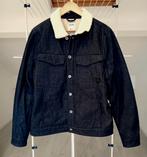 Chasin jeans jas, teddy voering en kraag, maat : L, darkblue, Kleding | Heren, Jassen | Winter, Maat 52/54 (L), Chasin, Zo goed als nieuw