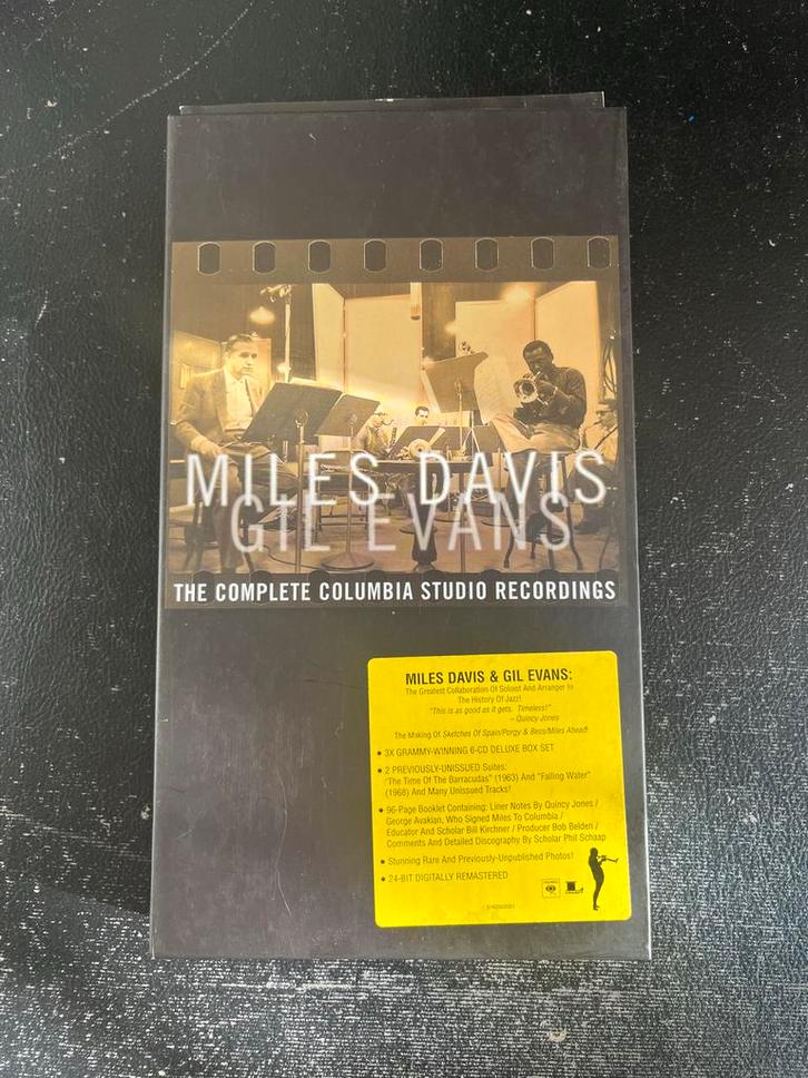 Miles Davis & Gil Evans - Complete Columbia Recordings, Cd's en Dvd's, Cd's | Jazz en Blues, Zo goed als nieuw, Jazz, 1940 tot 1960