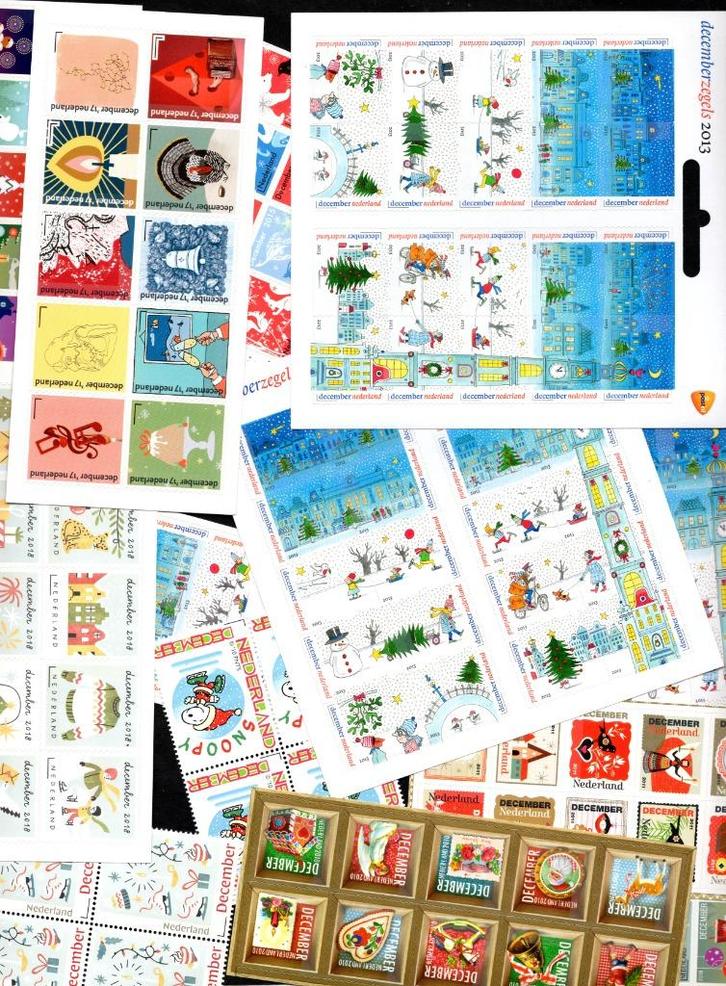 Decemberzegels met korting en gratis verzending, Postzegels en Munten, Postzegels | Nederland, Postfris, Na 1940, Ophalen of Verzenden