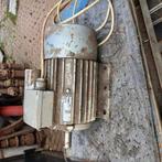 1 fase motor 1pk, 220v, Doe-het-zelf en Verbouw, Ophalen, Gebruikt, Elektromotor