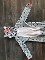 Onesie Hema maat 134-140 kat/beer grijs, Jongen of Meisje, Ophalen of Verzenden, Hema, Overige typen