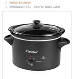 Bestron Slowcooker 3.5L - Nieuwstaat!, Witgoed en Apparatuur, Slowcookers, Ophalen of Verzenden, Timer, Zo goed als nieuw