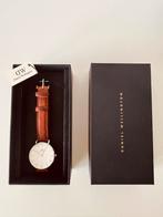 Daniel Wellington Classic Durham Horloge, Leer, Staal, Polshorloge, Zo goed als nieuw