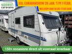 HOBBY DE LUXE 400 SF DWARSBED + MOVER + LUIFEL + FIETSENREK, Caravans en Kamperen, Hobby, Bedrijf, 750 - 1000 kg, 5 tot 6 meter