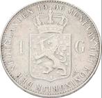 Zeldzame gulden 1906 Wilhelmina, 1 gulden, Zilver, Ophalen of Verzenden, Koningin Wilhelmina