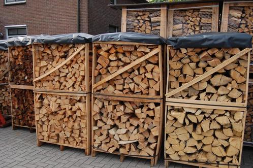 Half droog essen haardhout - ACTIE - brandhout / kachelhout, Tuin en Terras, Haardhout, Blokken, Essenhout, 6 m³ of meer, Ophalen