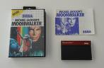 Michael Jackson's Moonwalker compleet - Sega Master System, Spelcomputers en Games, Ophalen, Zo goed als nieuw, Master System