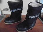 Snow Ball Boots 44-45 zwart Nylon vetersluiting, Gedragen, Overige typen, Ophalen of Verzenden, Snow Ball ticsse