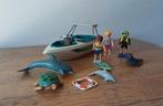Playmobile speedboot met extra's, Antiek en Kunst, Ophalen