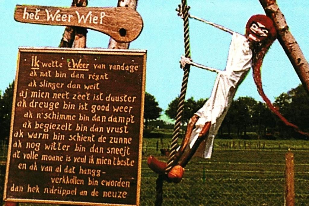 78129 Zwiep 583 Gld de Witte Wieven . Leuke oude kaart Onbes, Ophalen of Verzenden, 1980 tot heden, Ongelopen, Gelderland