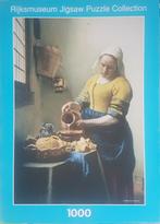 Puzzel Vermeer Het melkmeisje / De keukenmeid 1000 pc zgan, Ophalen of Verzenden, Zo goed als nieuw