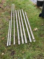 Aluminium pijp en Hprofiel, Ophalen, Zo goed als nieuw, Aluminium
