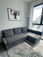 IKEA Friheten slaapbank / hoekbank luxe Hyllie stof, Huis en Inrichting, Ophalen, Tweepersoons, 140 cm