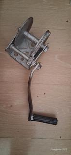 Katrol lier, Ophalen, Gebruikt, Handmatig