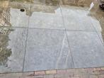 Natuurstenen tuin tegels 1mx1m 20m2, Doe-het-zelf en Verbouw, Tegels, Ophalen, Gebruikt, 60 cm of meer, 10 m² of meer