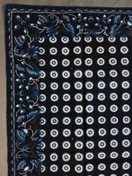 Antieke blauwdruk hoofddoek klederdracht Staphorst, Ophalen of Verzenden