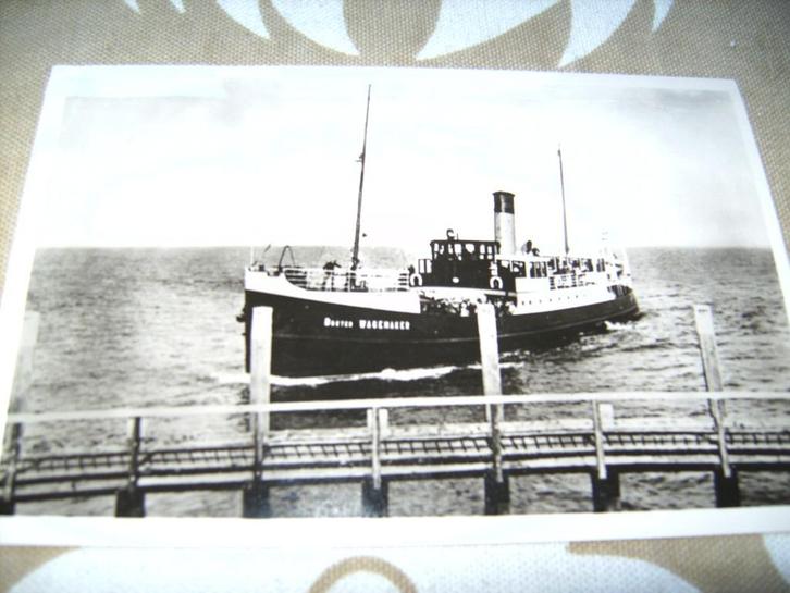 2 Texel Schip De Dokter Wagemaker/ Havengezicht Oude Schild, Verzamelen, Ansichtkaarten | Nederland, Ongelopen, Waddeneilanden