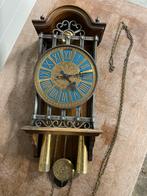 Wandklok met slinger en gewichten, Antiek en Kunst, Antiek | Klokken, Ophalen
