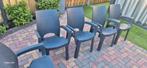 Tafel en stoelen., Tuin en Terras, Tuinsets en Loungesets, Ophalen of Verzenden, Gebruikt