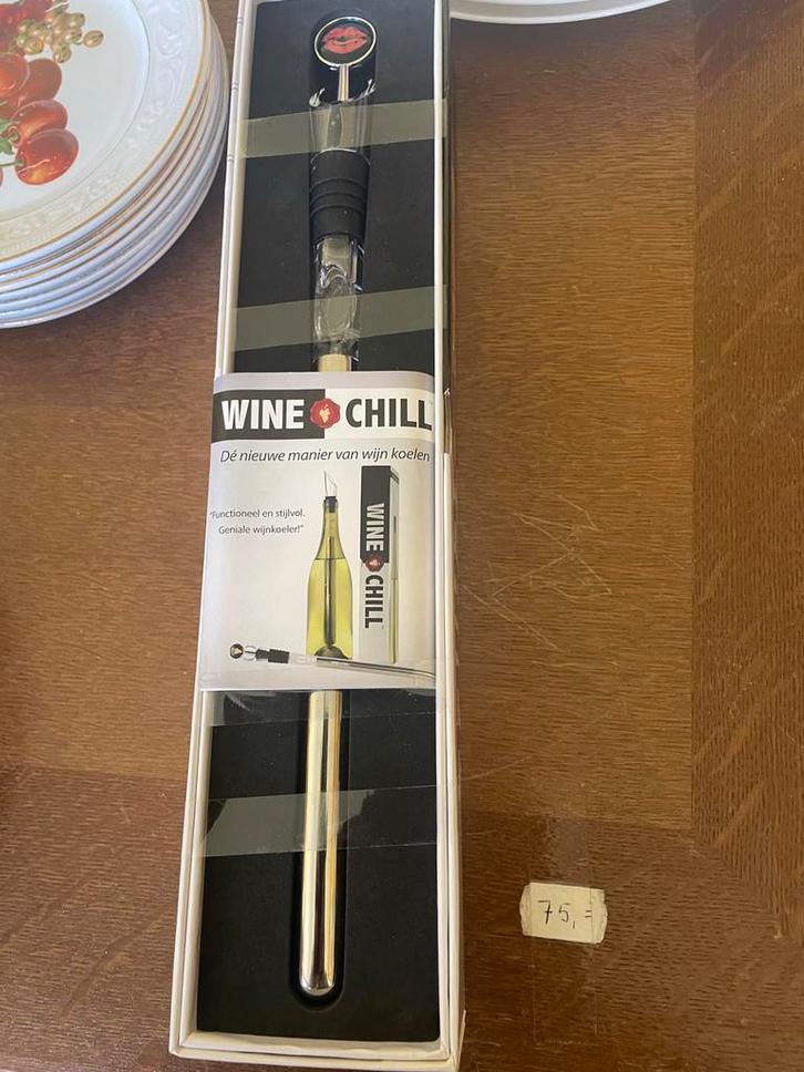 Wine Chill Wijnkoeler - Nieuw in verpakking, Huis en Inrichting, Keuken | Keukenbenodigdheden, Nieuw, Ophalen of Verzenden
