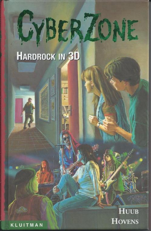 Huub Hovens - Cyberzone - Hardrock in 3D, Boeken, Kinderboeken | Jeugd | 10 tot 12 jaar, Zo goed als nieuw, Ophalen of Verzenden