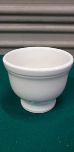 bloempot wit retro, Tuin en Terras, Bloempotten, Ophalen of Verzenden, 'T Olde Gre-j, Info@toldegrej.nl, Endepoelstraat 20f Didam