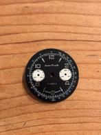 Vintage fortis chronograph dial wijzerplaat valjoux landeron, Ophalen of Verzenden, Zo goed als nieuw, Zwart, Android