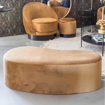 Riverdale Poef/Hocker - Vrije Vorm120x60x36cm beschikbaar voor biedingen