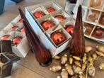 Kerstballen en deco - bruin-koper, Diversen, Kerst, Ophalen