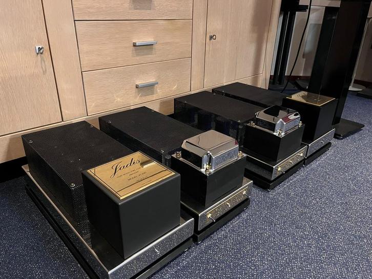 Jadis JA200 Mono Eindversterkers - Topklasse Buis!, Audio, Tv en Foto, Buizenversterkers, Versterker, Ophalen