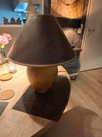 Schermerlamp - Goud/Bruin - 45cm, Huis en Inrichting, Lampen | Tafellampen, Gebruikt, Ophalen of Verzenden, Metaal, Modern