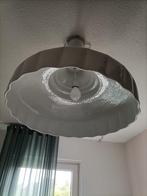 Witte lamp, Ophalen, 50 tot 75 cm, Witte ijzeren lamp, Zo goed als nieuw