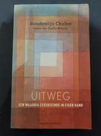 Boudewijn Chabot - Uitweg, Boeken, Ophalen of Verzenden, Zo goed als nieuw