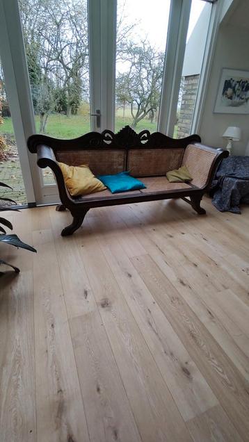 Javaanse Teakhouten Bank - Prachtig! beschikbaar voor biedingen