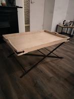Mooie salontafel, Gebruikt, Ophalen of Verzenden, Landelijk, Metaal